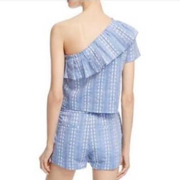 [Splendid] Floral Embroidered Off Shoulder Top - Picture 6 of 7